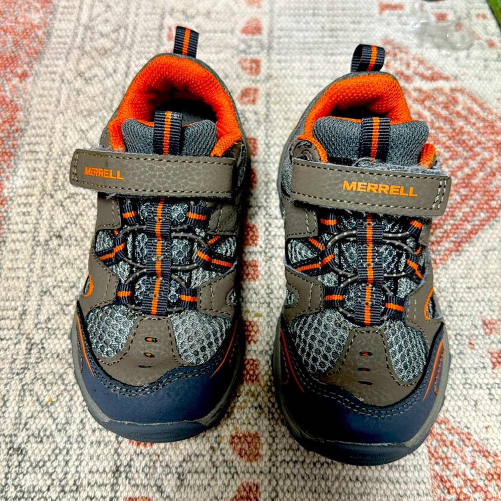 Toddler Merrell Kids' Trail Chaser Hiking Sneaker Toddler Size 9